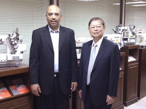 2010年9月14日 SIRUBA突尼西亚总代理商参访台湾